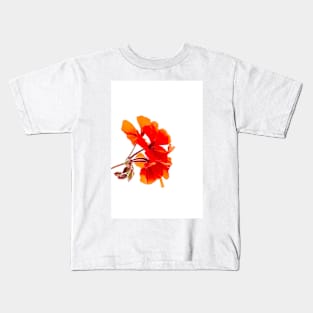 Red Flowers Kids T-Shirt